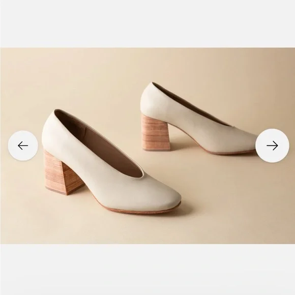 Huma Blanco Salvador Heels in Bone - Picture 2 of 11